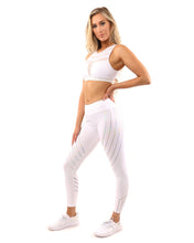Load image into Gallery viewer, Laguna Set - Leggings &amp; Sports Bra - White
